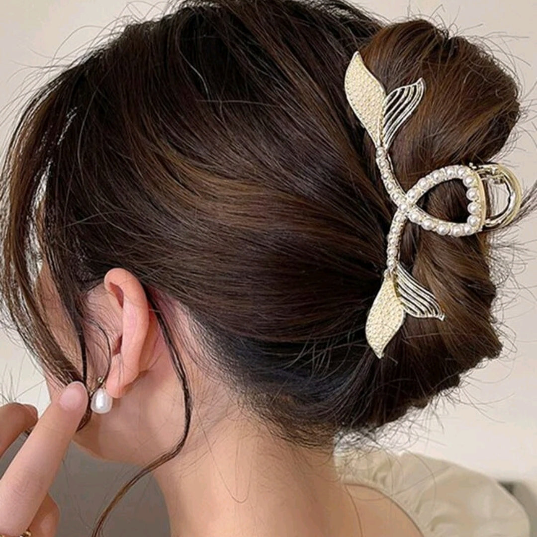 Marina Metal Mermaid Hair Claw