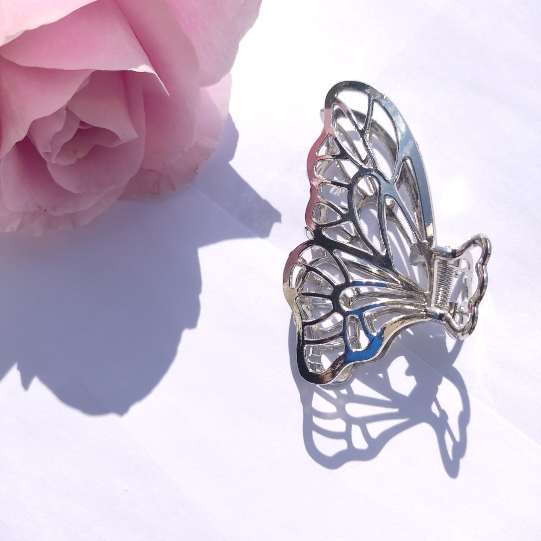 Simoane Metal Hair Claw (Butterfly)
