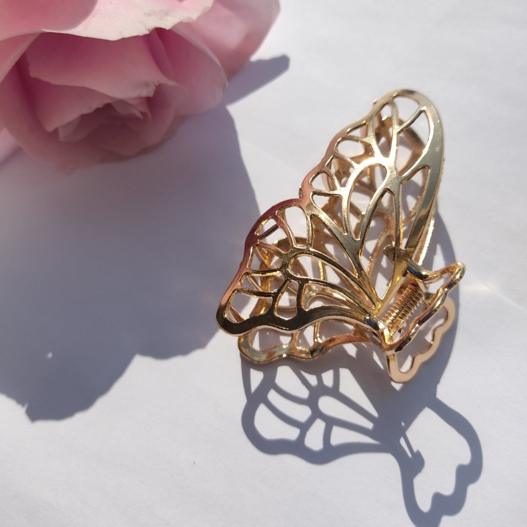 Simoane Metal Hair Claw (Butterfly)