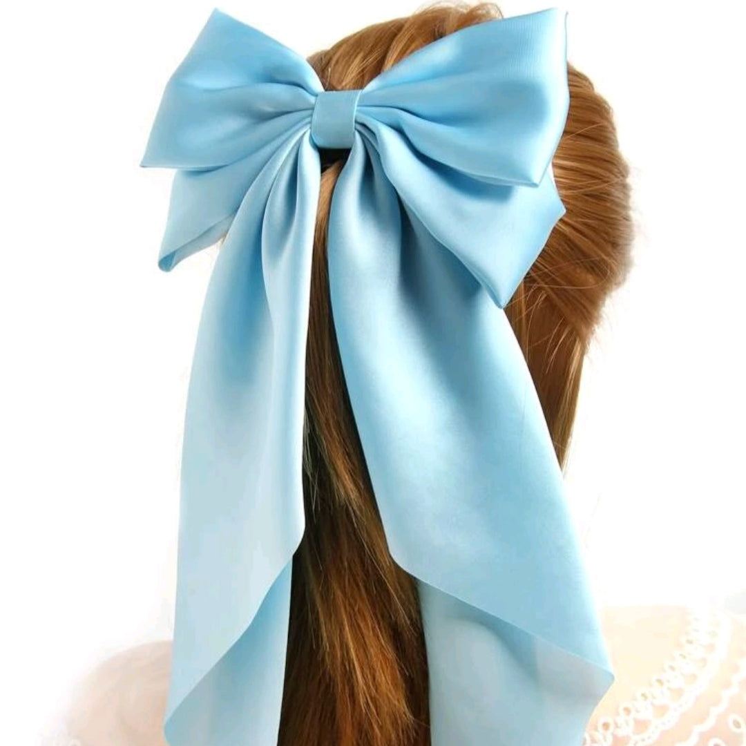 Satin Hair Bow