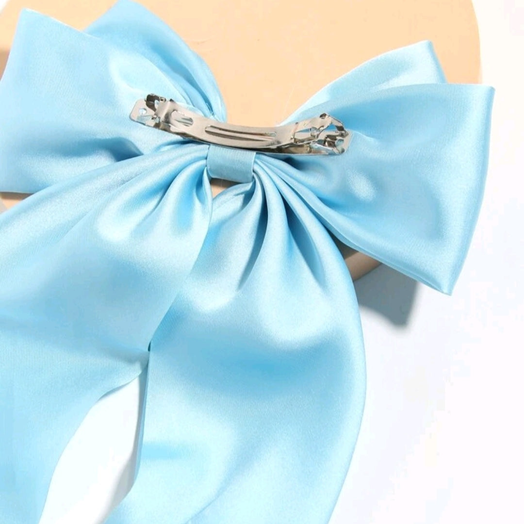 Satin Hair Bow