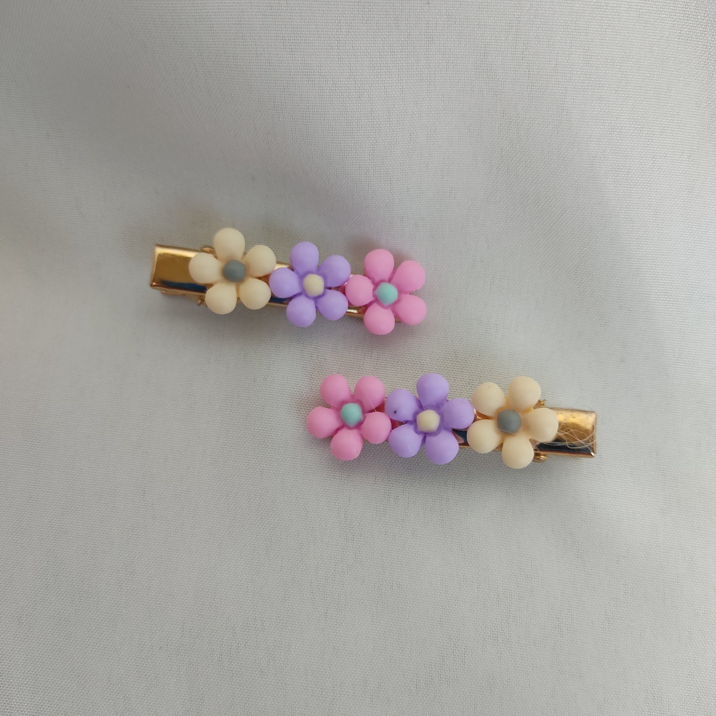 Flower Hair Clips (Set of 2)