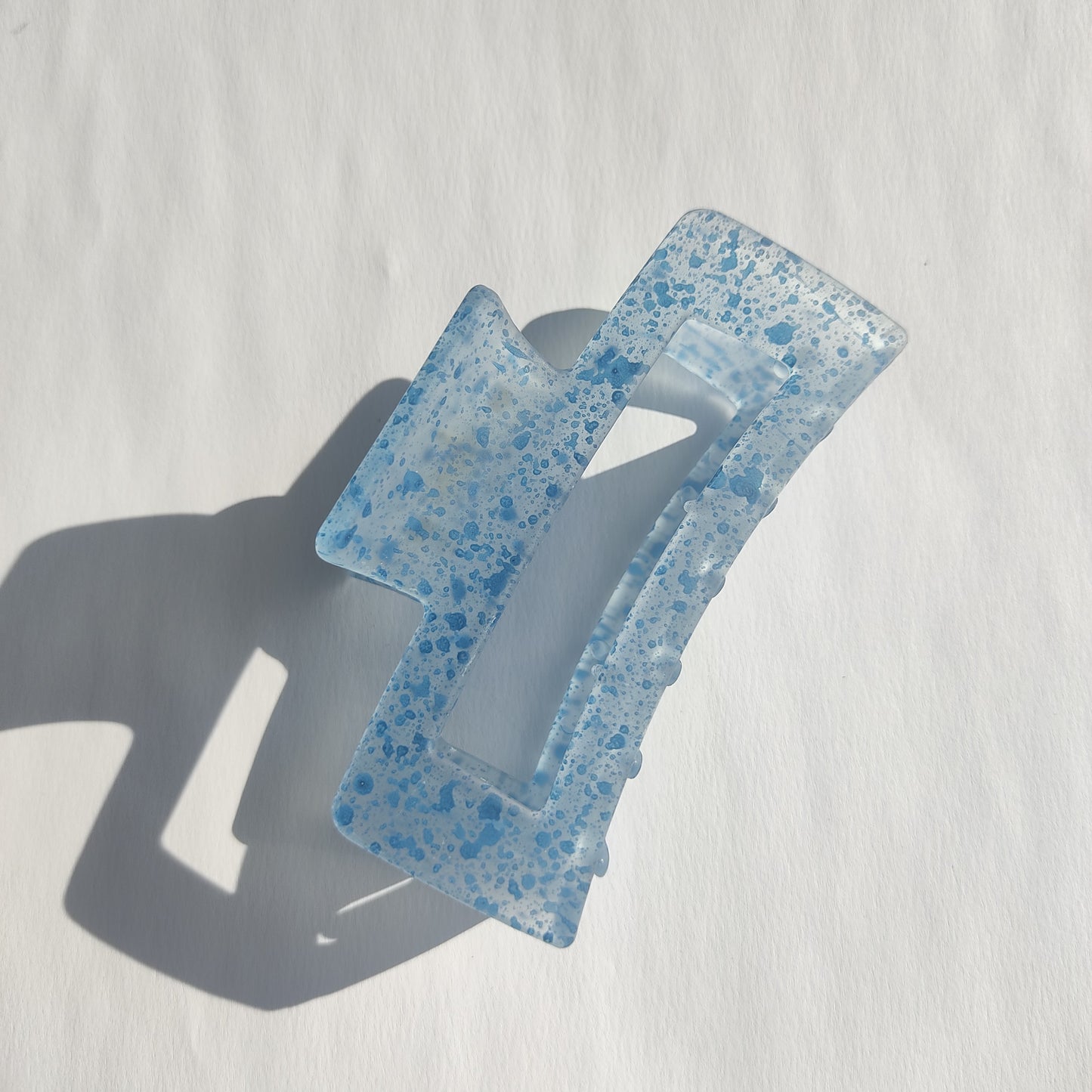 Bella Frosted Colour Speckled Hair Claw