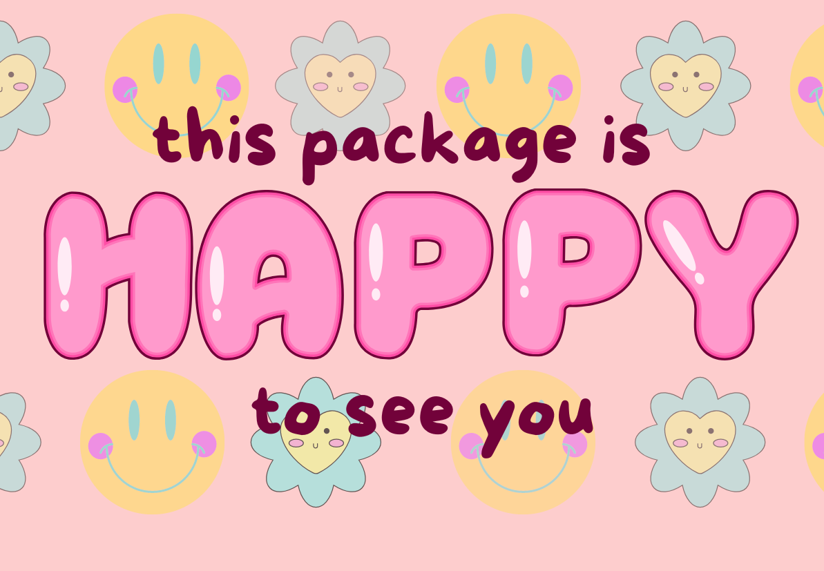 Packaging Stickers (Pack of 40 or 80)