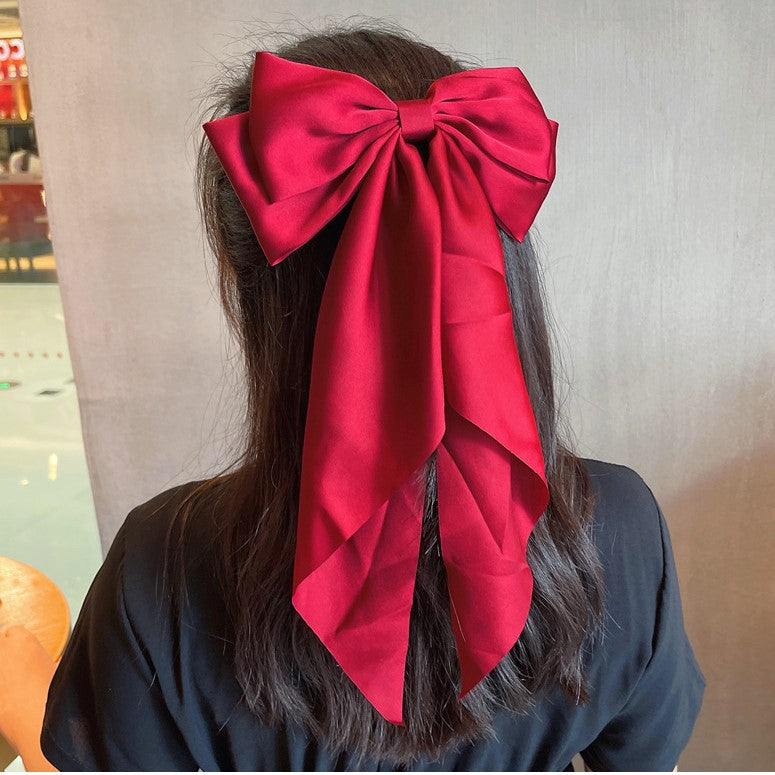 Satin Hair Bow