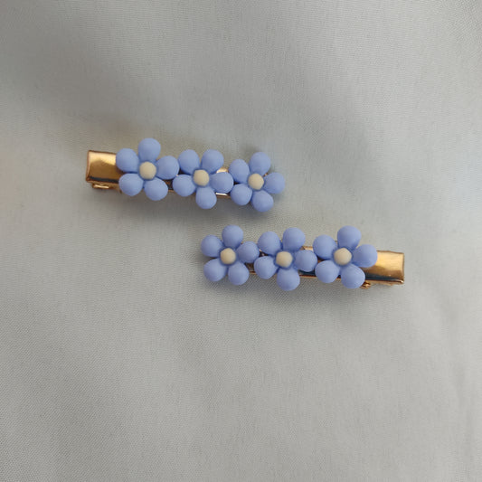 Flower Hair Clips (Set of 2)
