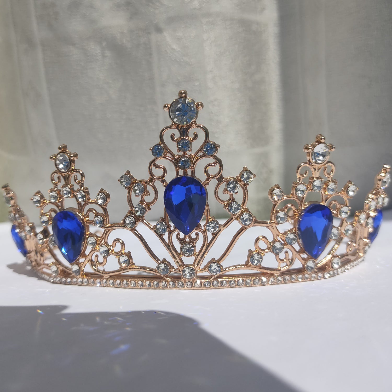 Dazzling Marquis Cut Royal Princess Mini Crystal Rhinestone Hair