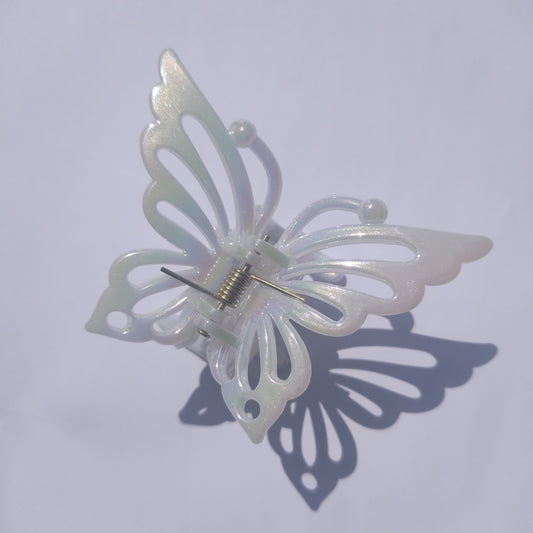Selena Pearlescent Butterfly Hair Claw