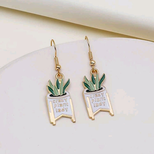 Plant Inspired Earrings