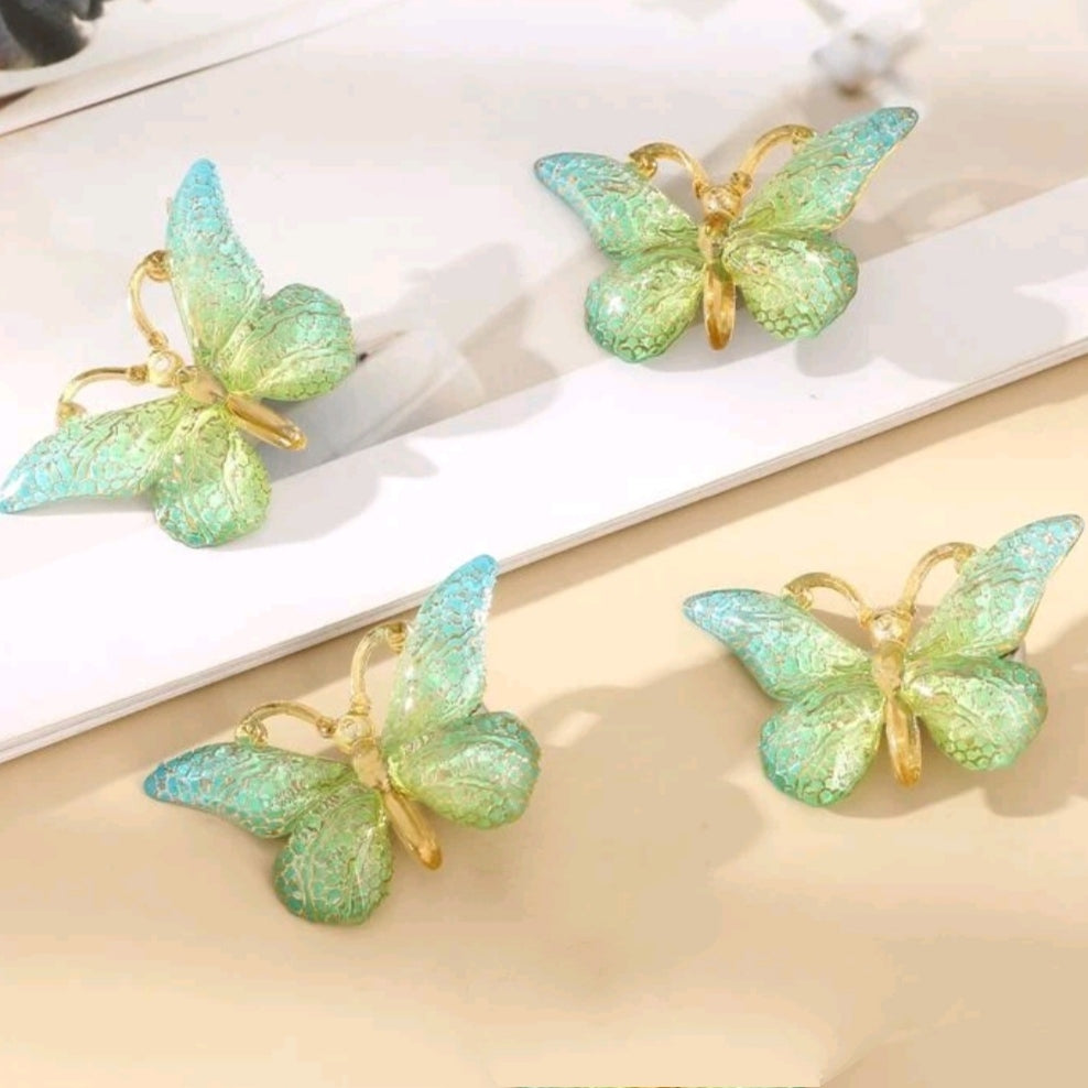 Butterfly Hair Clips (Pack of 4)