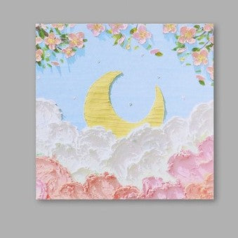 Oil Painting Sticky Notes (Moonlight)