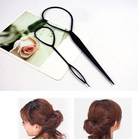 Hair Bun/Braiding Tool- 2 Piece